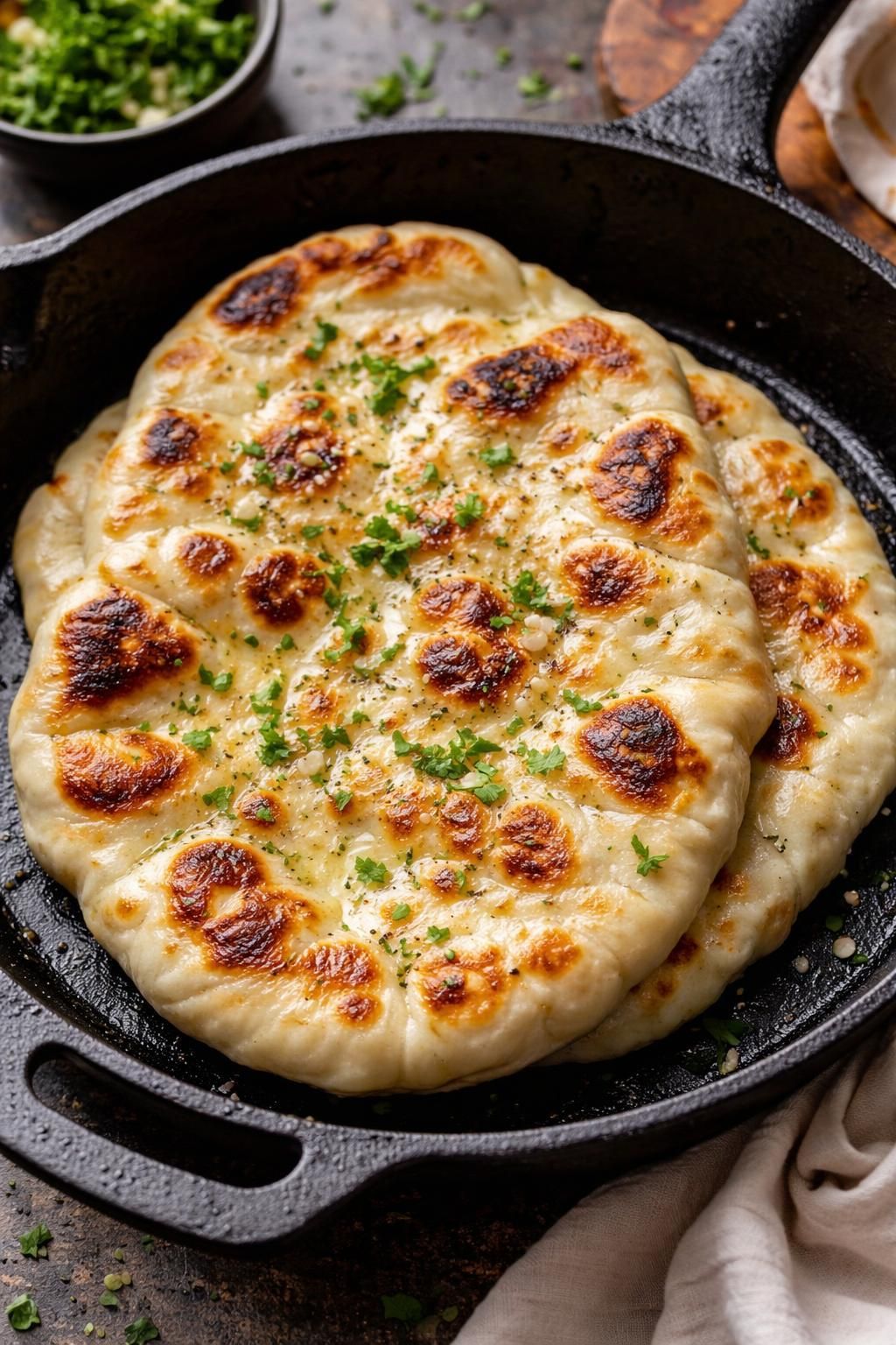 découvrez comment préparer un pain naan artisanal moelleux et savoureux à la poêle grâce à notre recette simple et rapide, idéale pour accompagner vos plats indiens préférés.