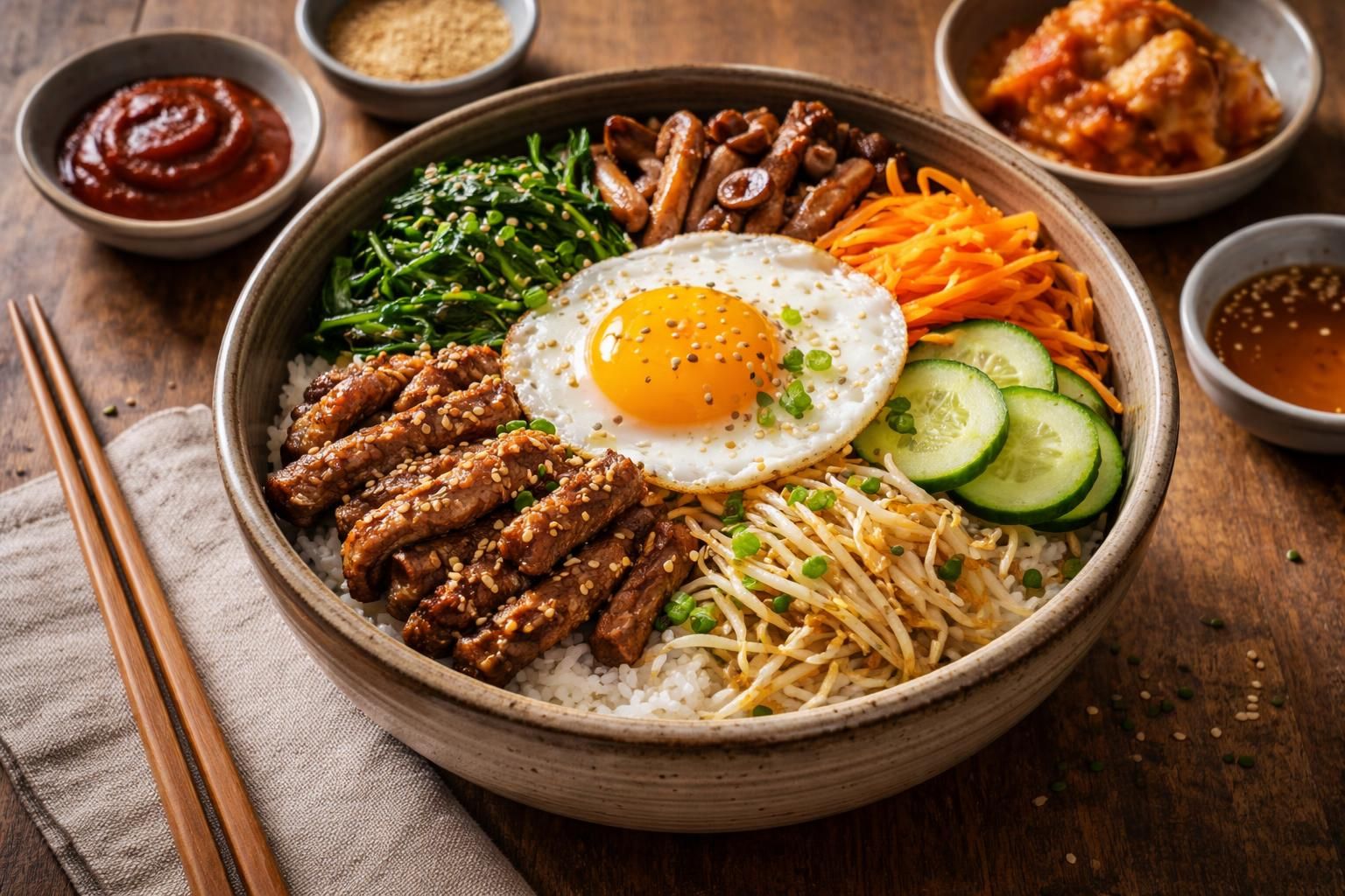 découvrez comment préparer un bibimbap maison dans une version artisanale avec notre guide détaillé, pour un plat coréen savoureux et authentique à réaliser facilement.