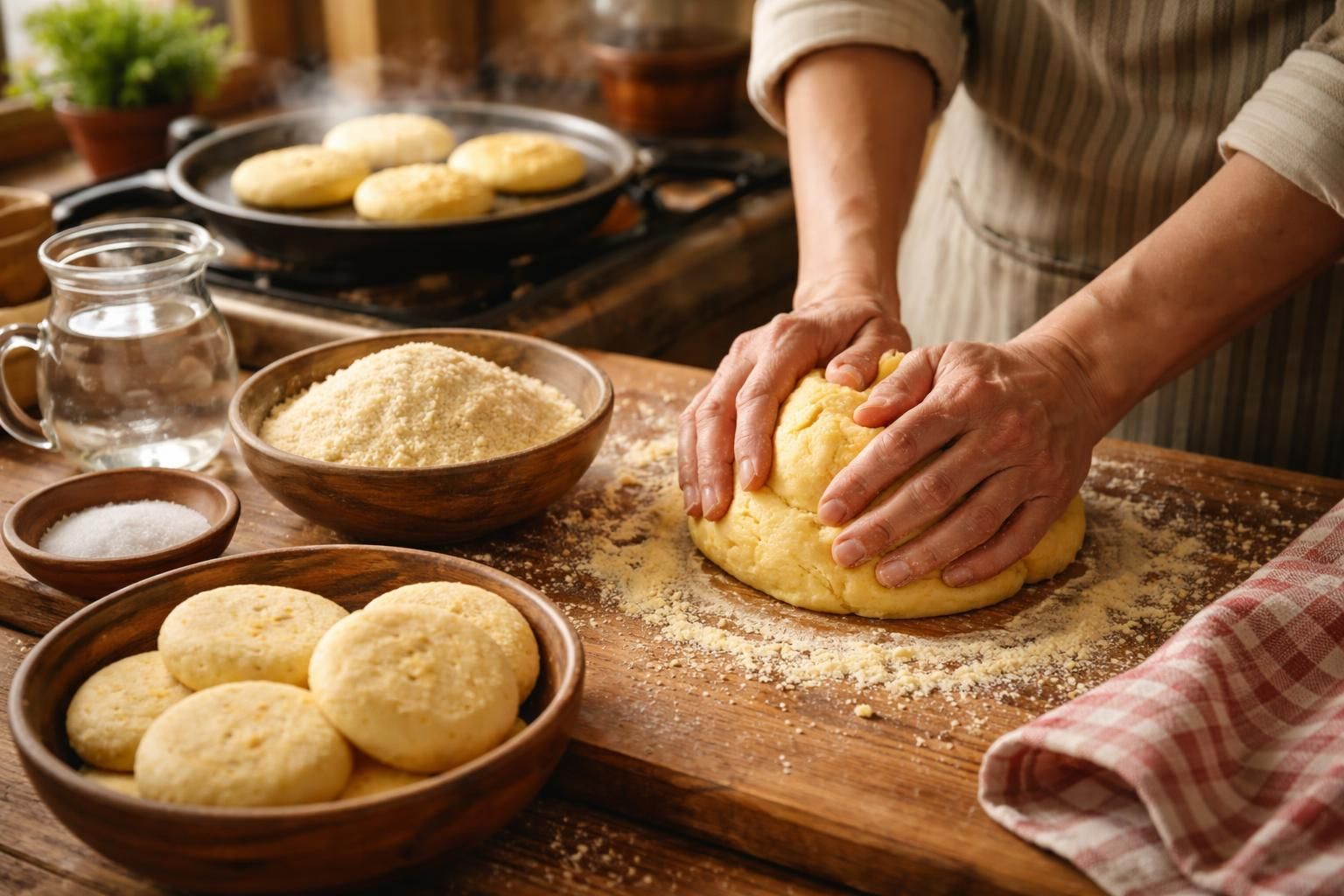 apprenez à préparer des arepas artisanales moelleuses, typiques du venezuela, grâce à notre guide simple et authentique. découvrez les astuces pour réussir cette délicieuse spécialité sud-américaine chez vous.
