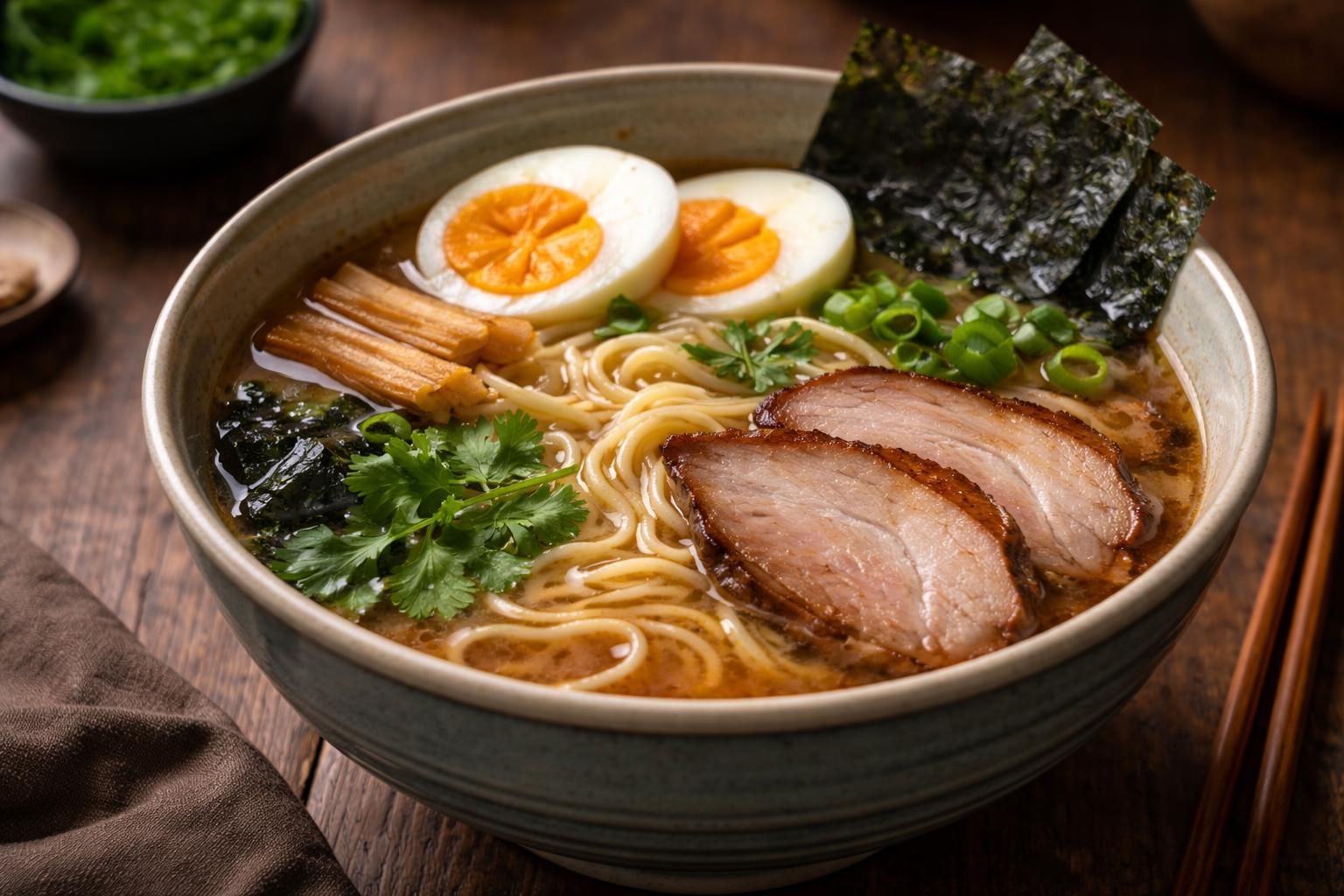 découvrez notre recette artisanale de ramen maison, avec un bouillon riche et des nouilles fraîches pour un goût authentique et savoureux.