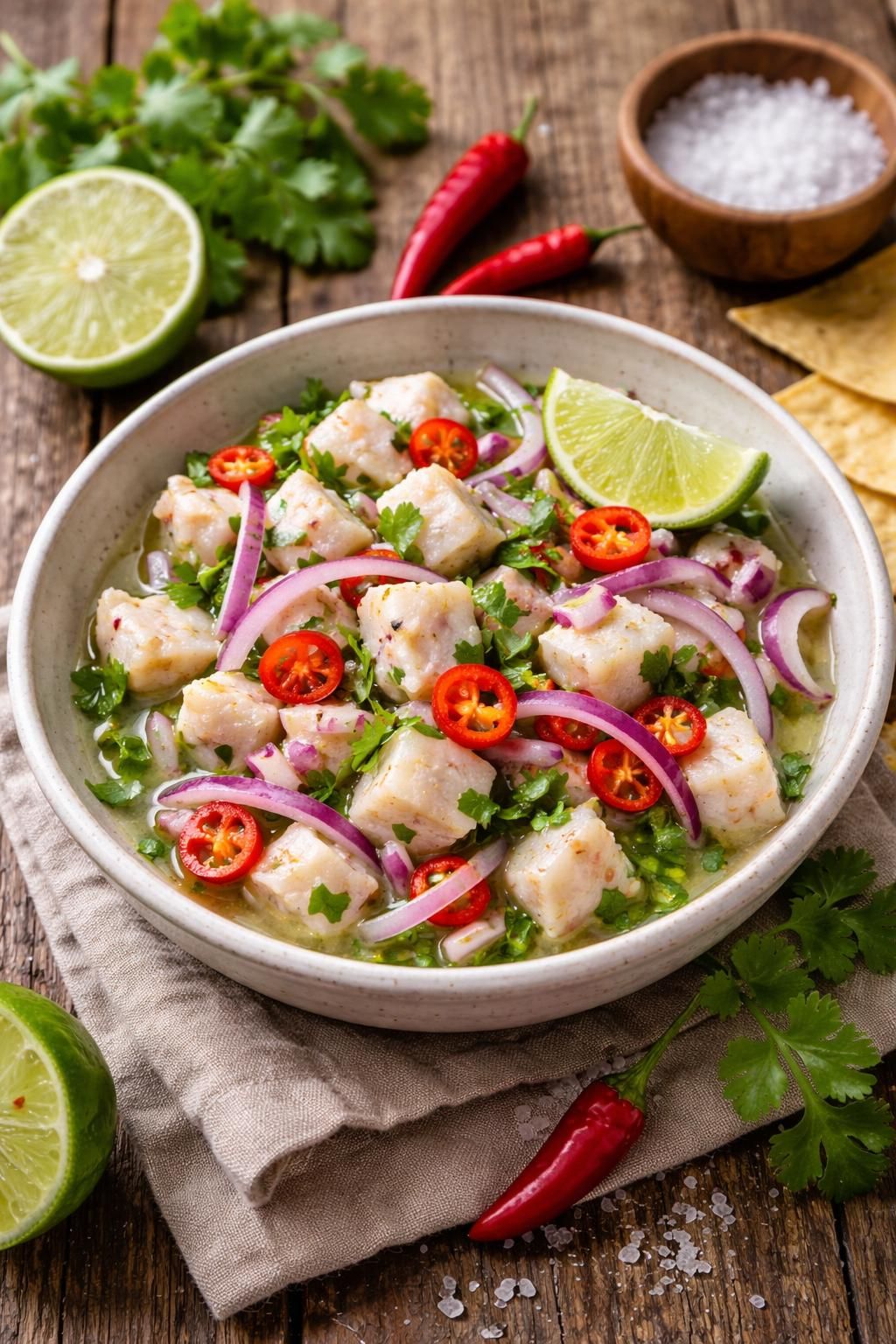 apprenez à préparer un ceviche maison délicieux grâce à notre guide étape par étape pour une préparation artisanale et fraîche.