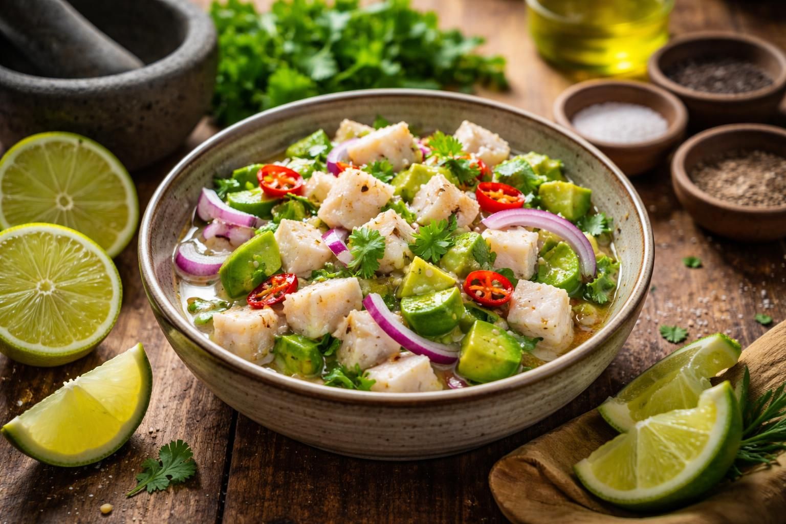découvrez comment réaliser un ceviche maison savoureux grâce à notre préparation artisanale simple et authentique, pour un plat frais et plein de saveurs.