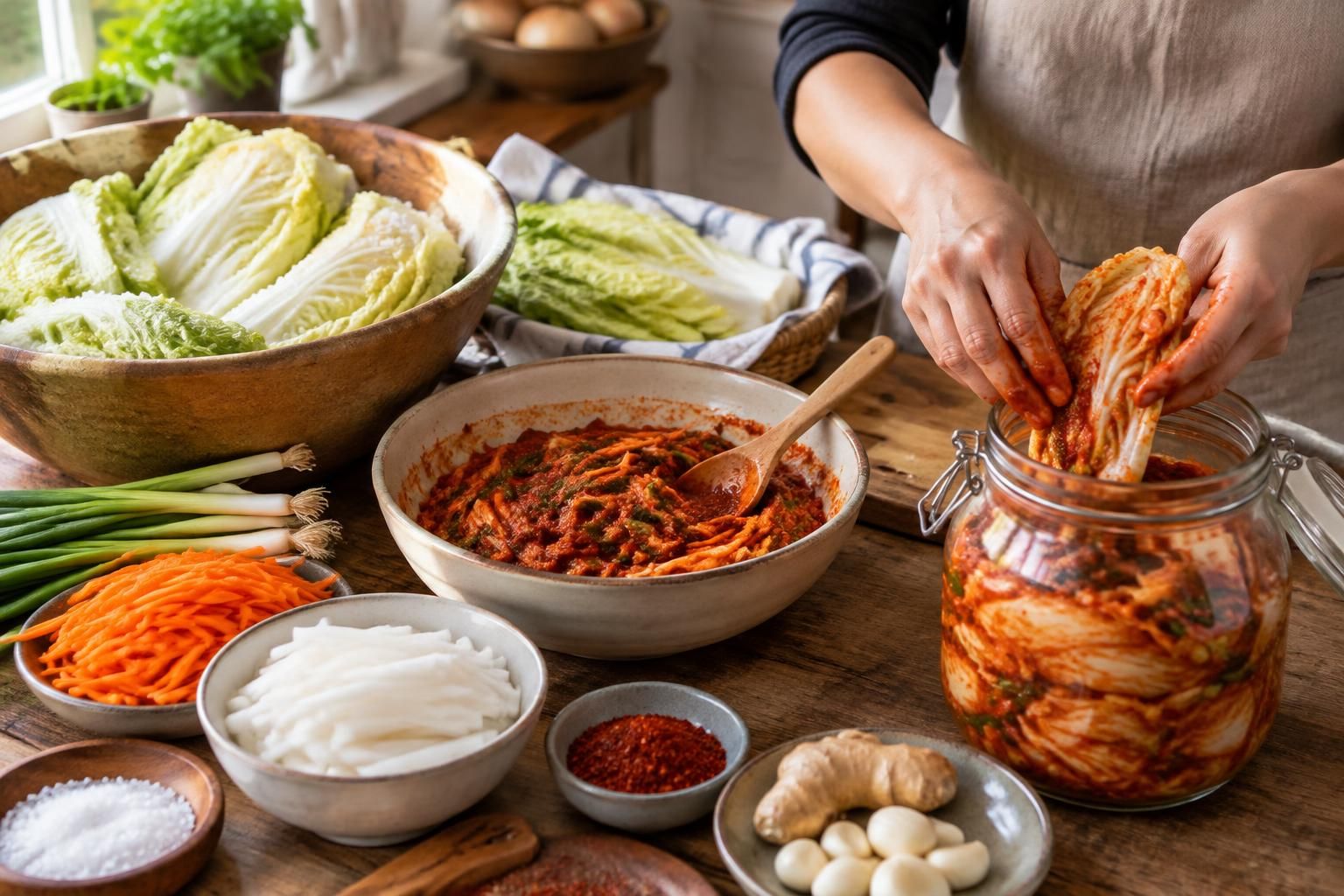 découvrez comment préparer un kimchi maison artisanal, étape par étape : ingrédients, fermentation et astuces pour réussir cette spécialité coréenne pleine de saveurs.