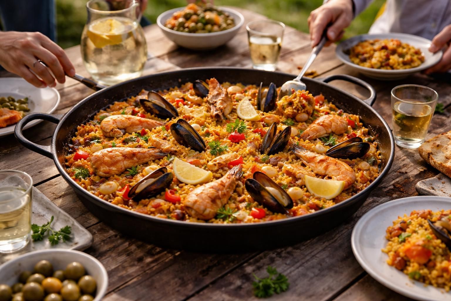 découvrez notre recette traditionnelle de paella artisanale, parfaite pour un repas convivial en famille ou entre amis. savourez des ingrédients authentiques et un goût exceptionnel.