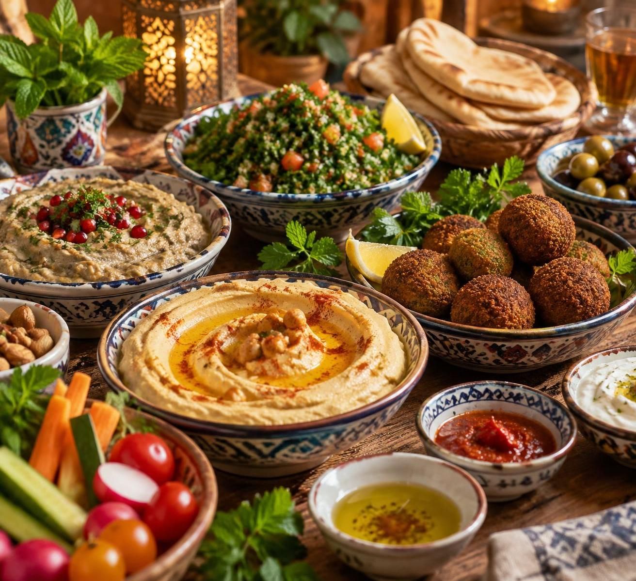 découvrez comment préparer des mezzés artisanaux maison, savoureux et faciles à partager, pour un apéritif oriental convivial et plein de saveurs.