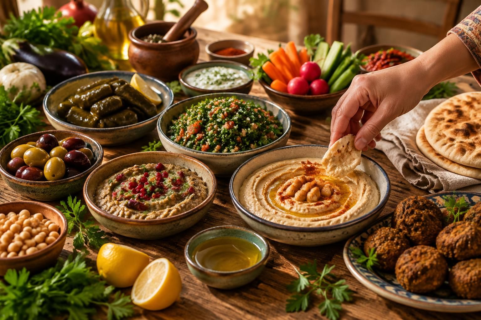 découvrez comment préparer des mezzés artisanaux maison pour un apéritif oriental savoureux : recettes faciles, ingrédients frais et conseils de présentation.